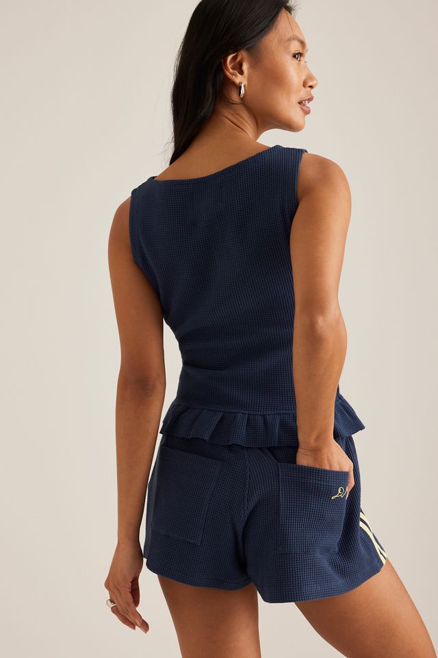 Damson Madder Pippa Waffel-Shorts #1