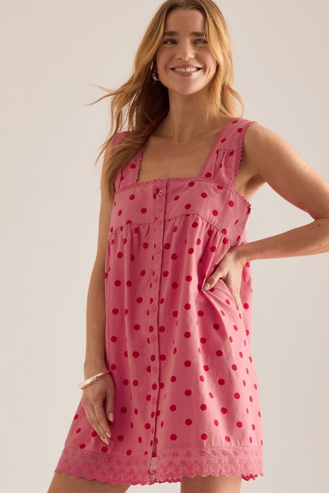 Robe courte balançoire Elspeth Damson Madder #4