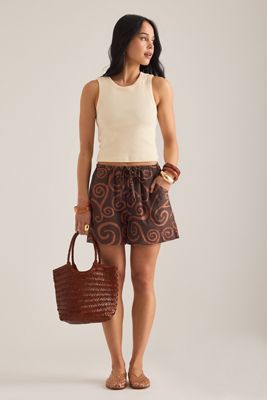Shorts Pull-On Afina Damson Madder