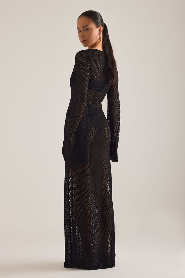 Bardot Bryn Crochet Maxi Dress #1