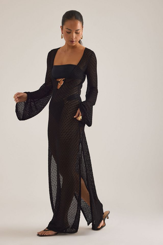 Bardot Bryn Crochet Maxi Dress #2