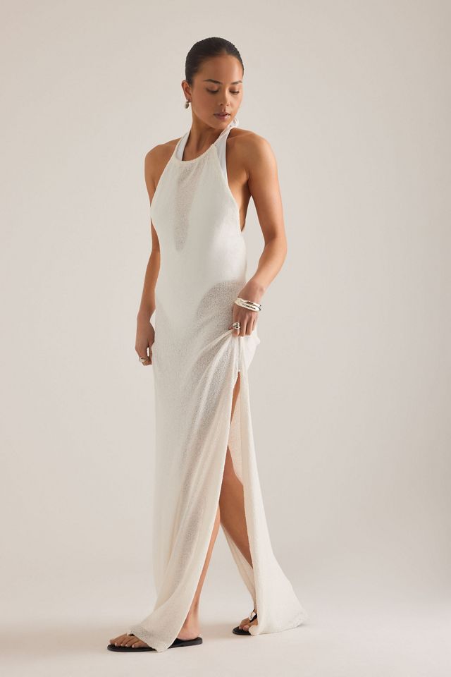 Bardot Larissa Halter Knit Maxi Dress #2