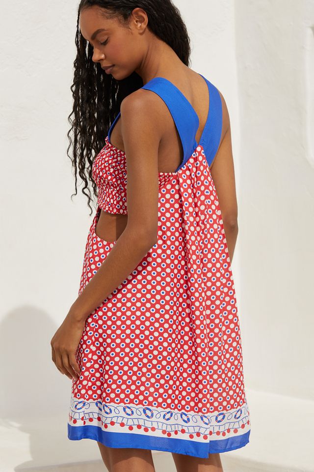 The Piper Bandeau Cutout Mini Dress #2