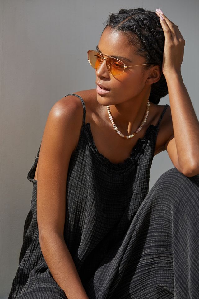 The Malika Strappy Gauze Wide-Leg Jumpsuit #2