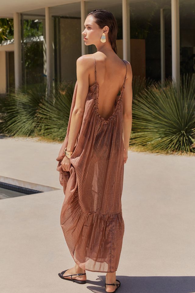 The Malika Gauze Dress: Lurex Edition #1