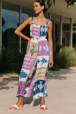 The Piper Bandeau Cutout Jumpsuit