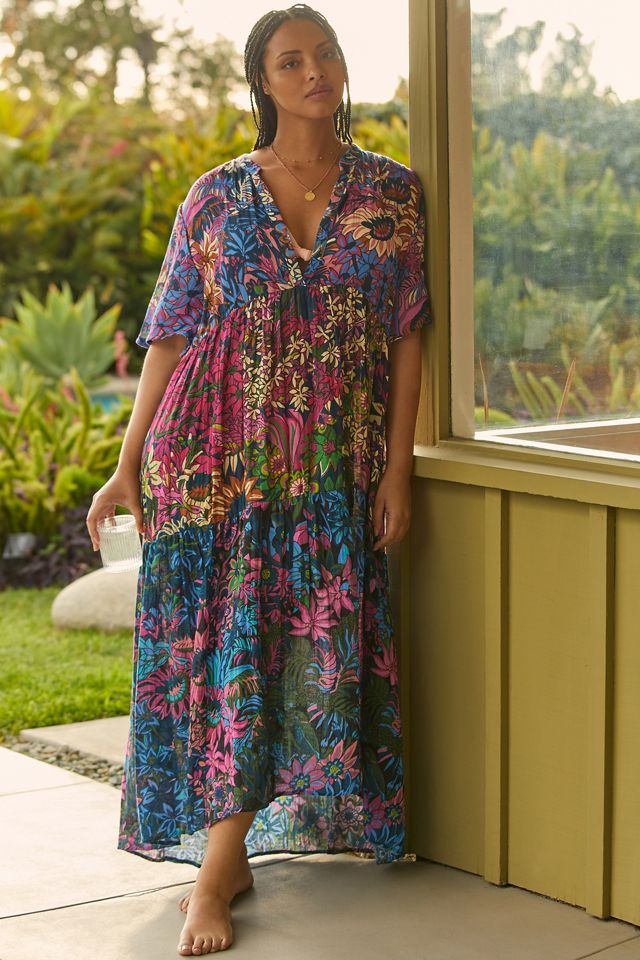 The Kallie Flowy Maxi Dress: Printed Edition #4