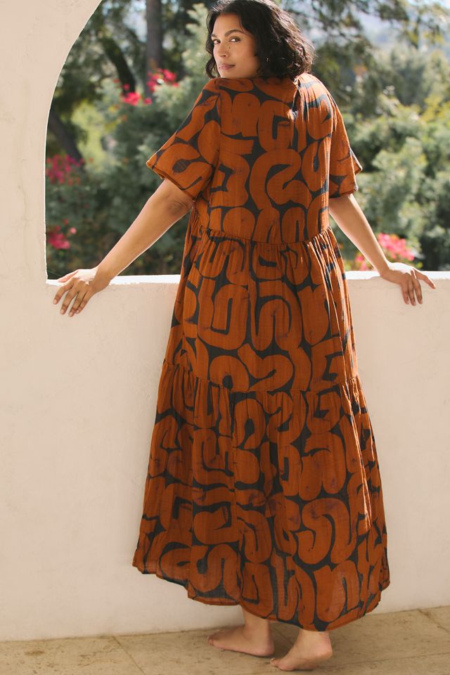 The Kallie Flowy Maxi Dress: Printed Edition #4