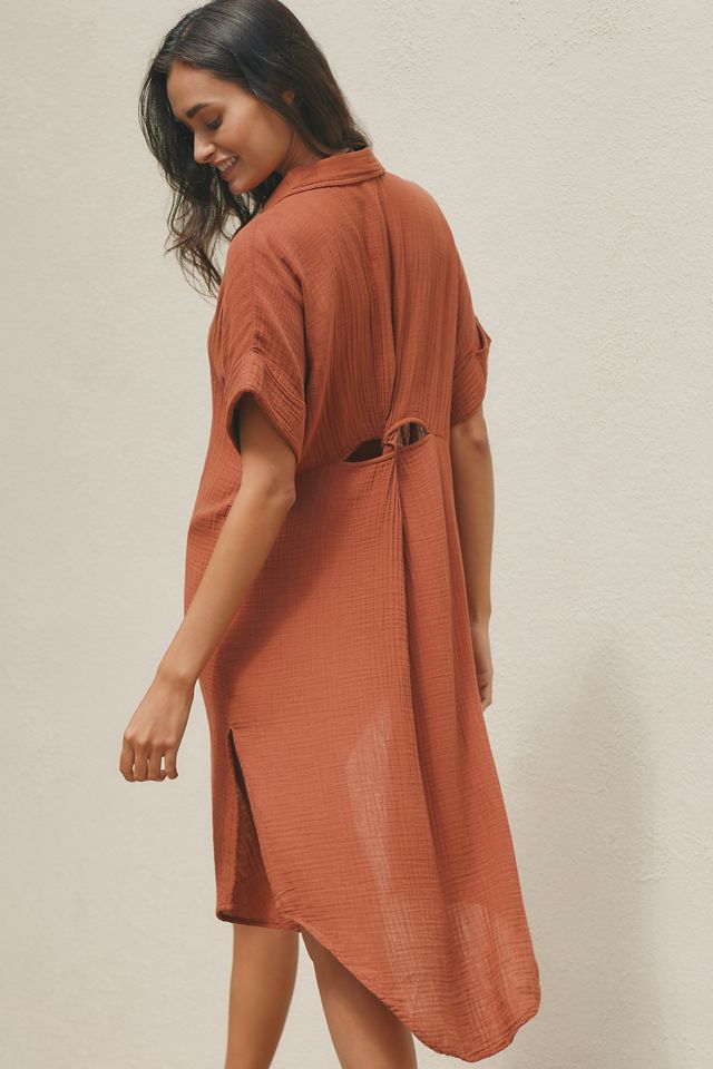 The Lucia Sheer Midi Dress by Anthropologie #1
