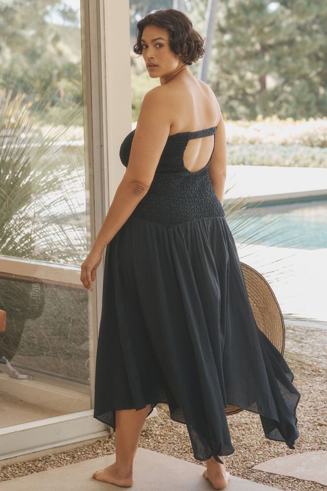 By Anthropologie Strapless Smocked Cover-Up Dress | Anthropologie