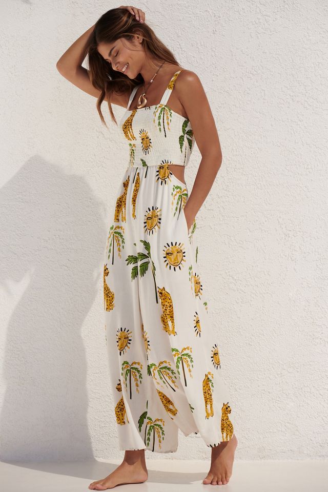 The LouLou Avenue Piper Bandeau Cutout Jumpsuit #3
