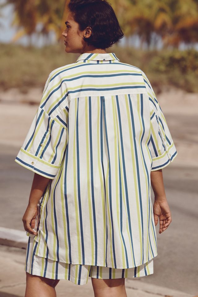 By Anthropologie Boxy Buttondown Shirt #5