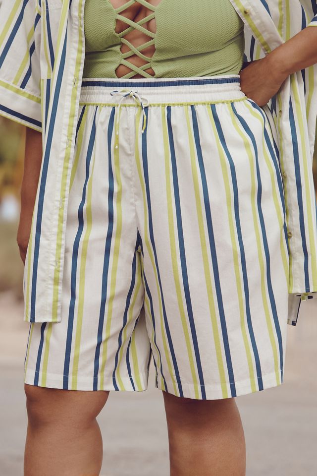 By Anthropologie Boxy Bermuda Shorts #5