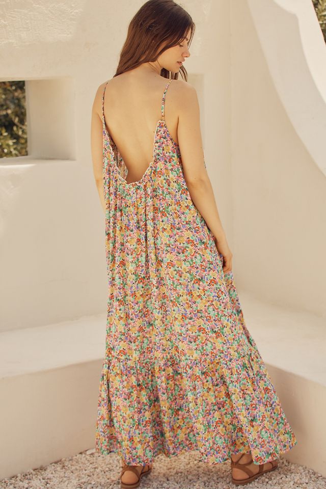 Malika Maxi Dress - Ivory main image 1