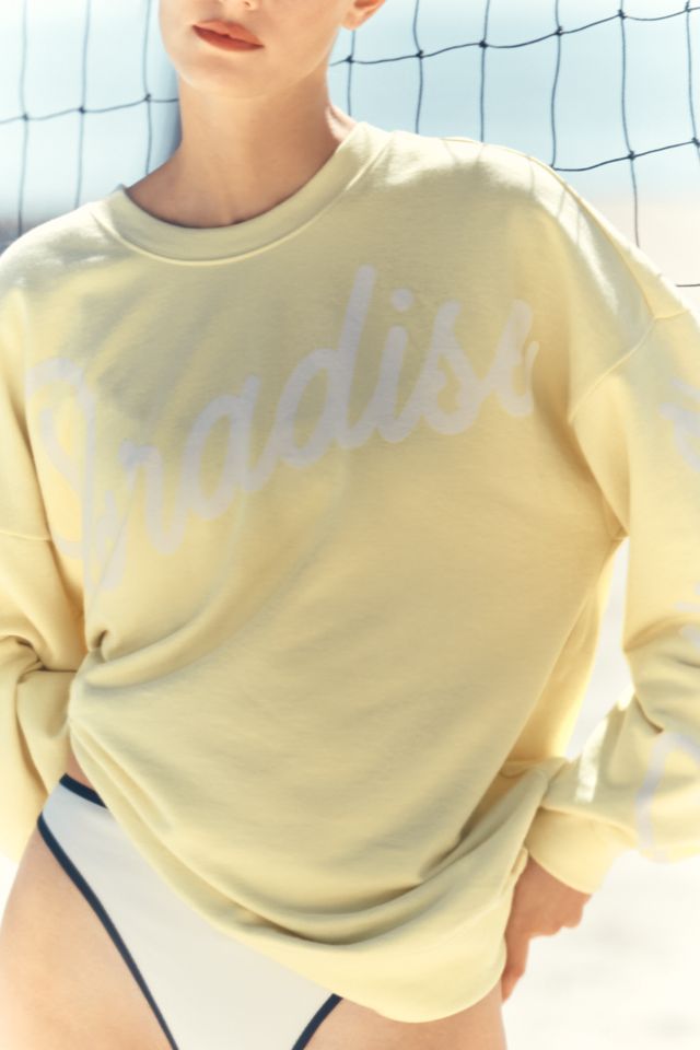 Celandine Graphic Long-Sleeve Crew-Neck Sweatshirt | Anthropologie