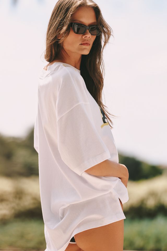 Celandine Oversized Bikini Tee | Anthropologie