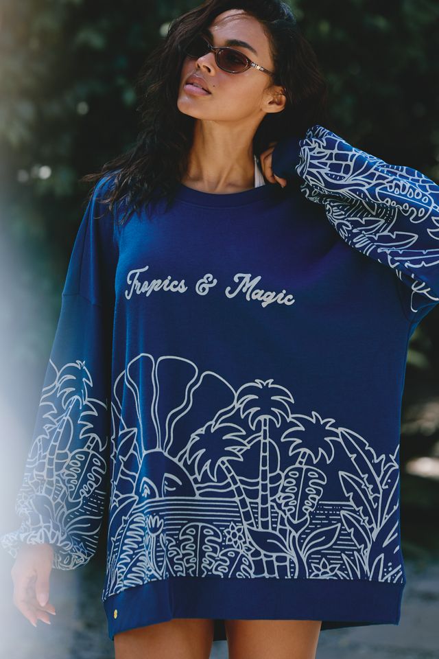 Sudadera Estampada Celandine x Tigre Indigo #2