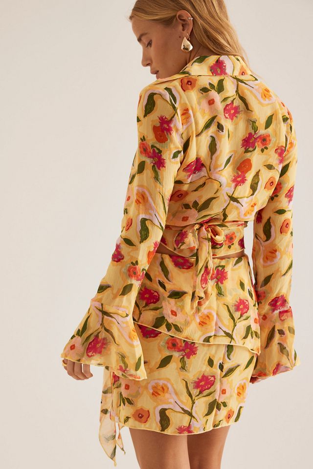 Top croisé à fleurs Wild Lovers #1