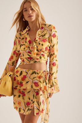 Wild Lovers Floral Mini Skirt