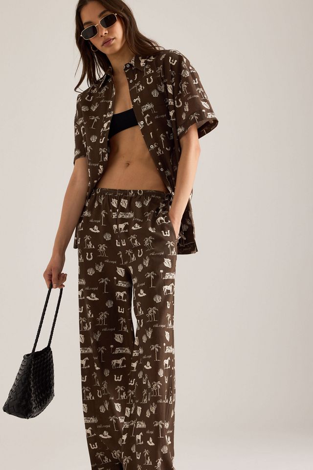 Wild Lovers Rodeo Wide-Leg Trousers #3