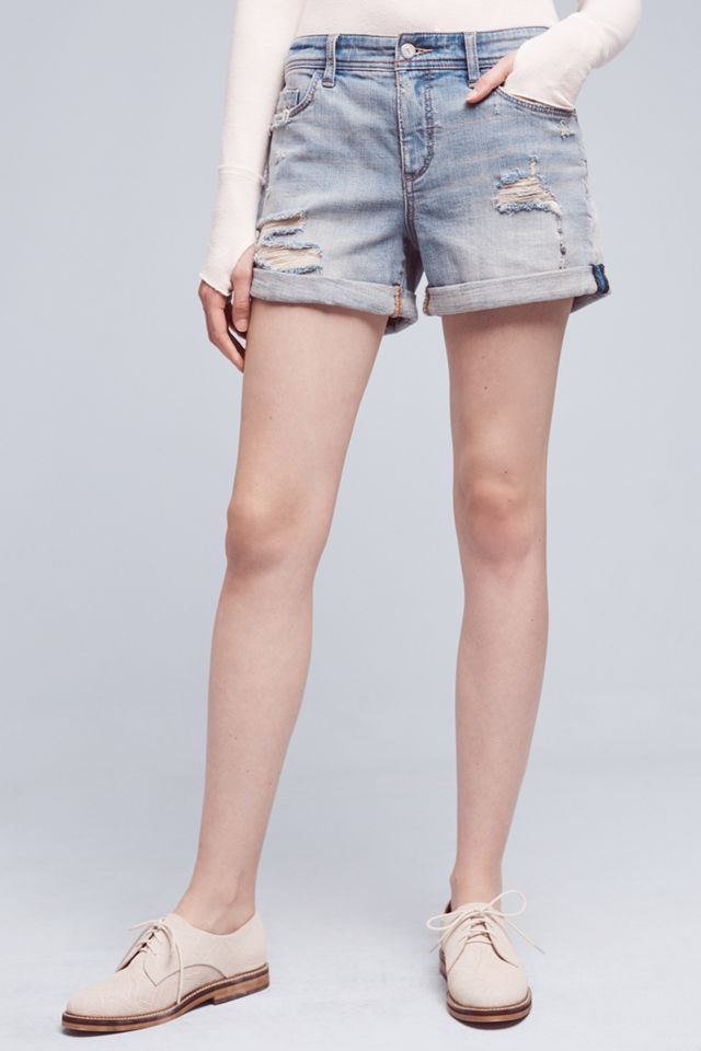Pilcro Hyphen Denim Roll-Up Shorts #1