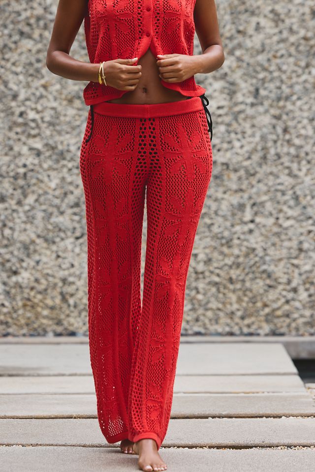 Celandine Bloom High Rise Sweater Pants #1