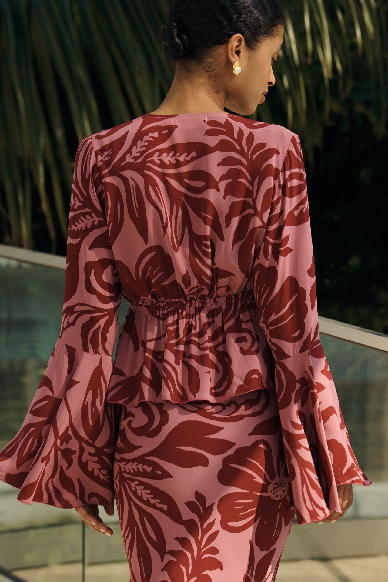 Jula Julie Long-Sleeve Printed Top