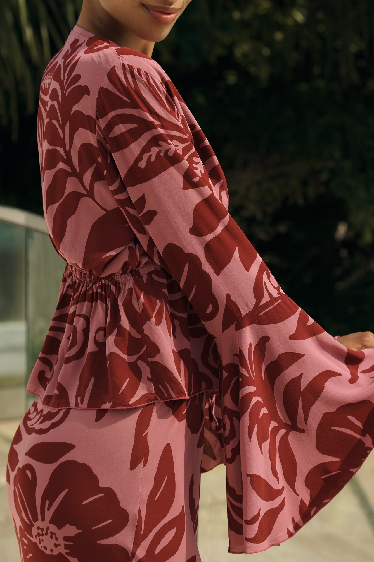 Jula Julie Long-Sleeve Printed Top