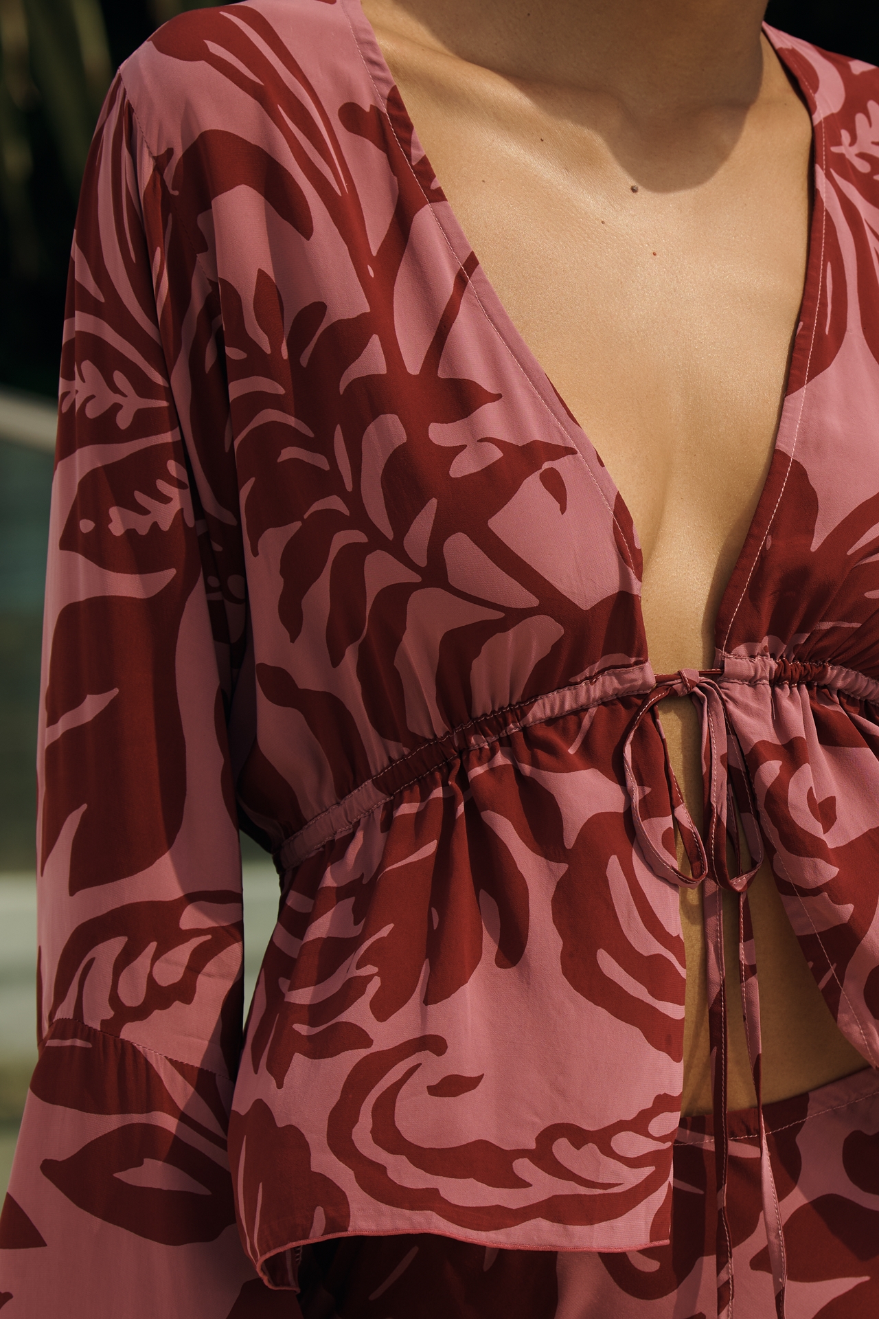 Jula Julie Long-Sleeve Printed Top