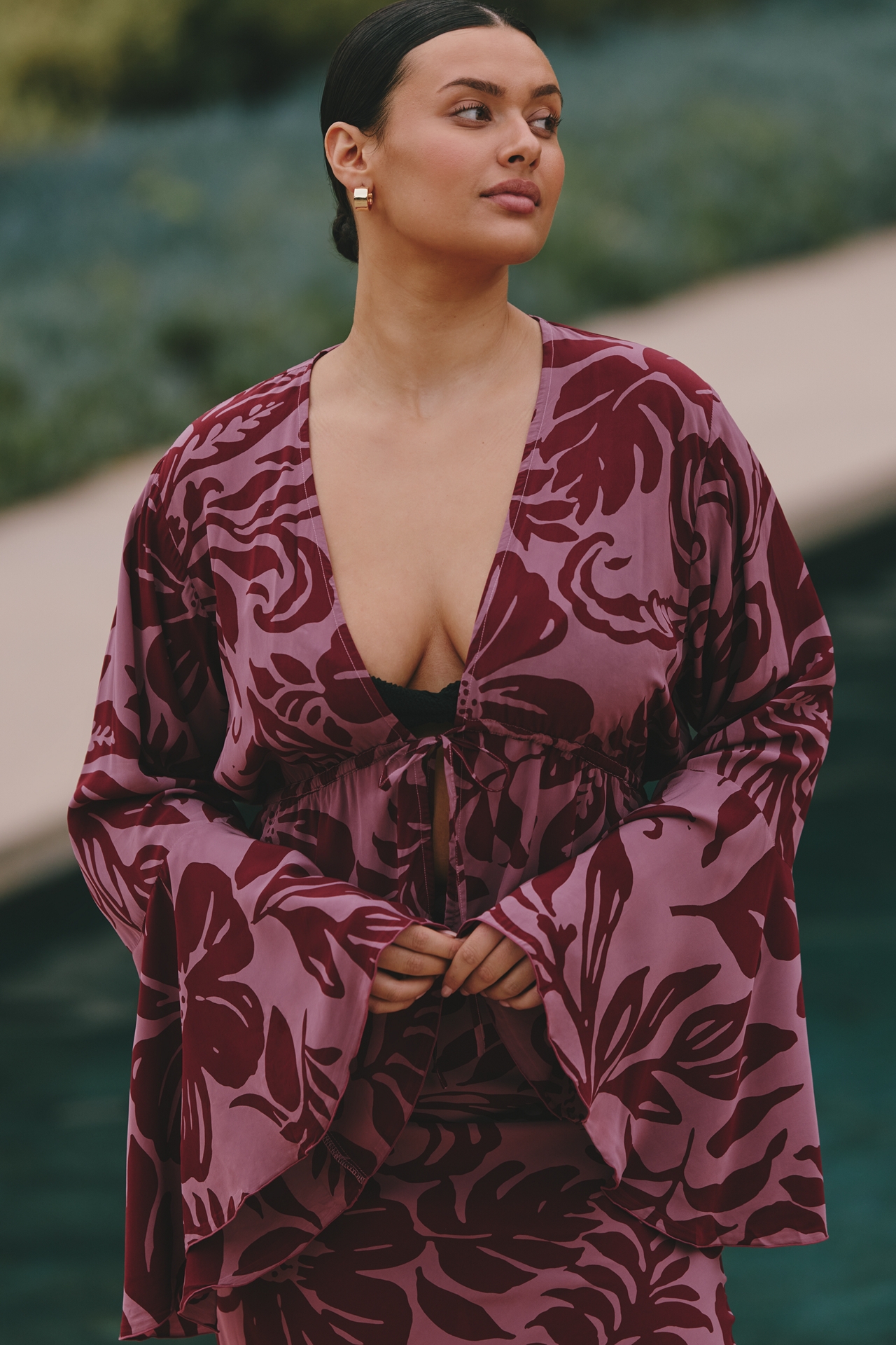 Jula Julie Long-Sleeve Printed Top