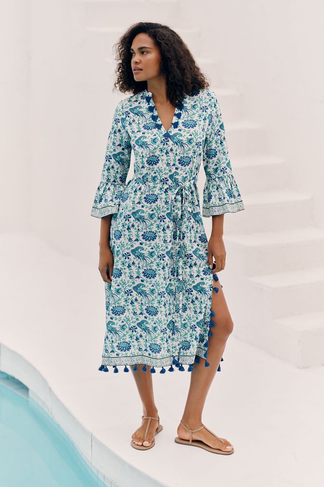 Calypso St. Barth Sarina Midi Dress #1