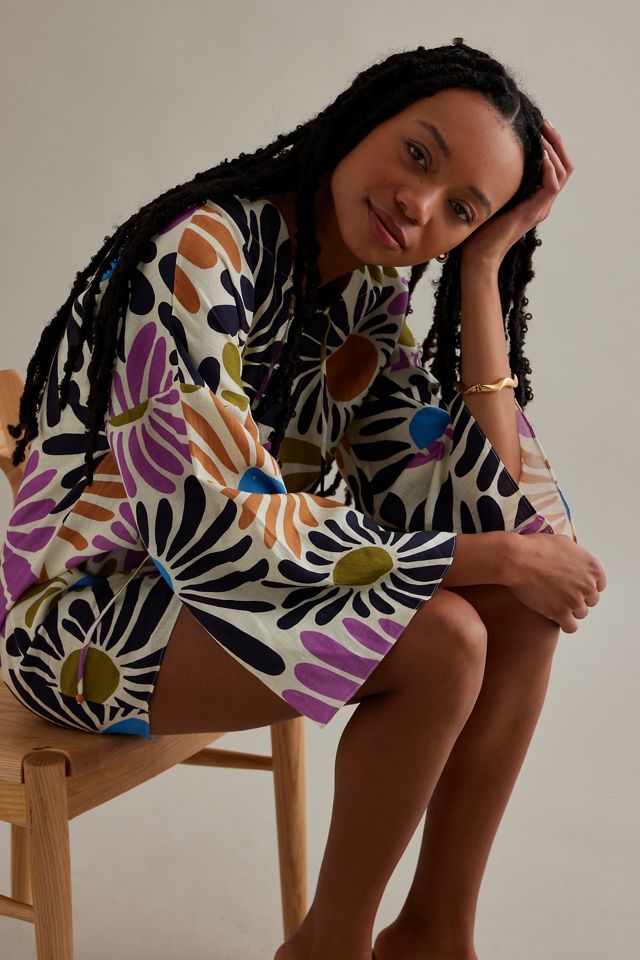 Cala de la Cruz Torino Mini Abito in Lino #1