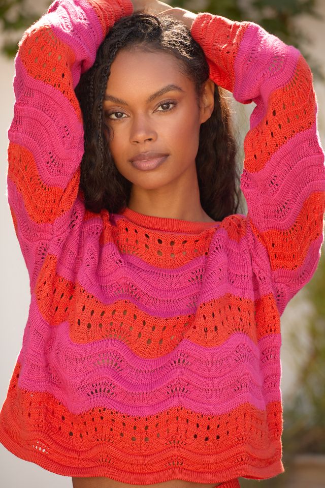 By Anthropologie Knit Long-Sleeve Top #2