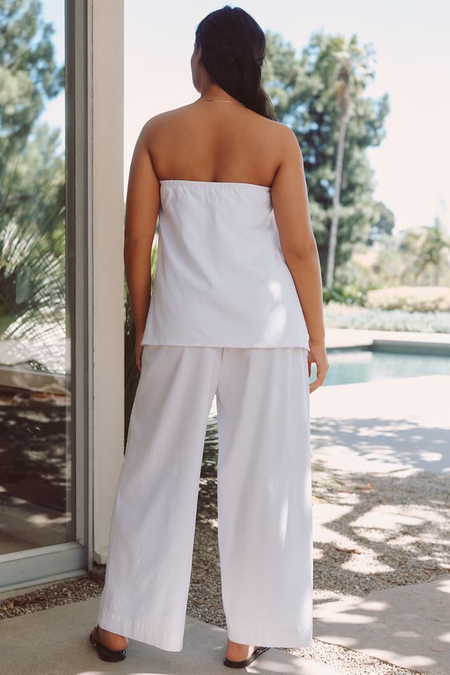 Eloquii Plus Linen Blend Column Tube Top #2