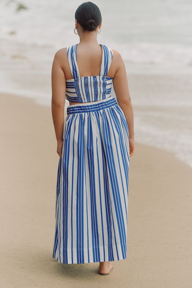 Eloquii Plus Stripe Maxi Skirt #2