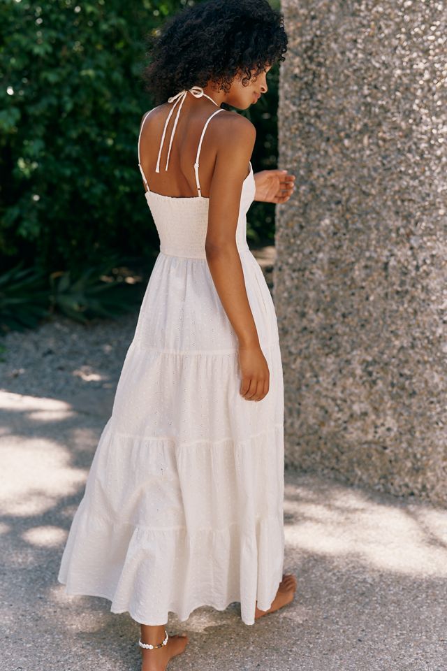 BILA77 Cotton Majorca Halter Dress #1