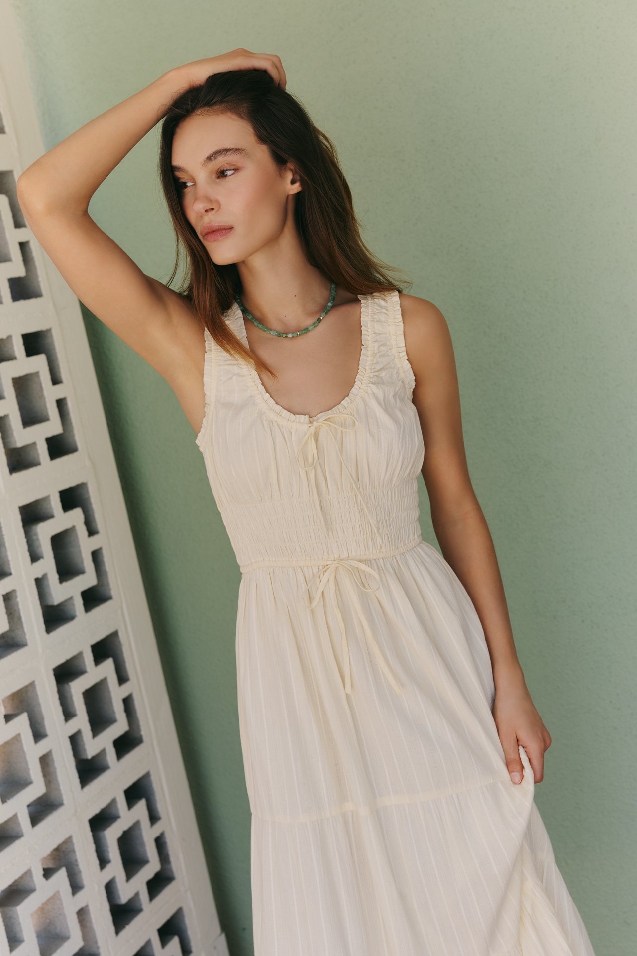 BILA77 Henny Tie-Front Dress