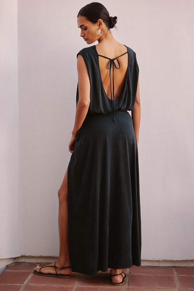 By Anthropologie High-Slit Maxi Skirt #2