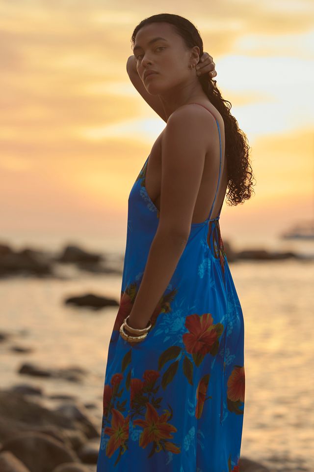 By Anthropologie Plunge Relaxed Fit Jumpsuit #2