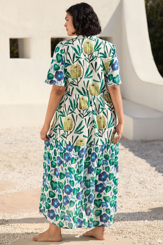 The Kallie Flowy Maxi Dress by Celandine: Harlinah Teoh Printed Edition #5
