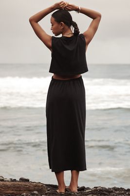 Yukiko Noritake Asymmetrical Floral Midi Dress