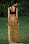Celandine Embroidered Mesh Pants