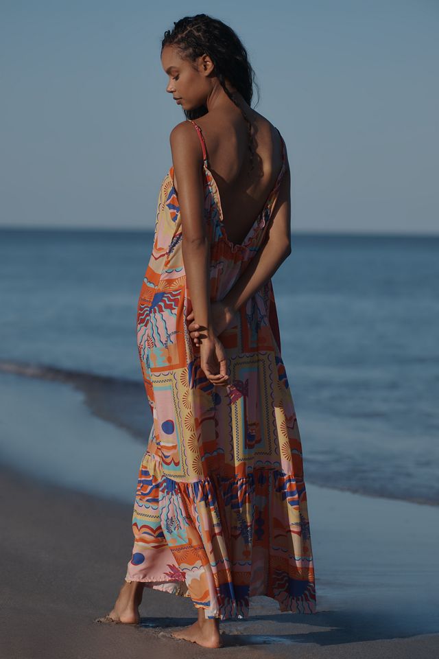 The Malika Gauze Maxi Dress by Celandine #2