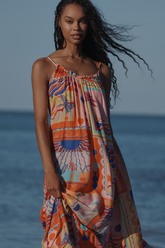 The Malika Gauze Maxi Dress by Celandine #3