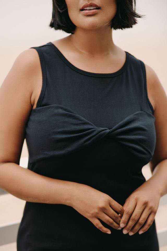 Celandine Sleeveless Twist T-Shirt Mini Dress #5
