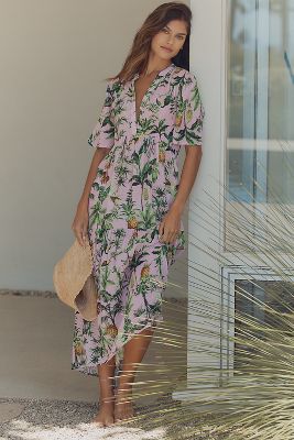 Celandine The Kallie Flowy Maxi Dress By : Printed Edition