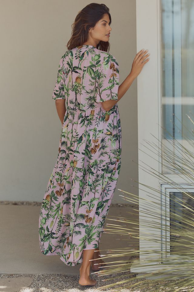 The Kallie Flowy Maxi Dress by Celandine: Printed Edition #2