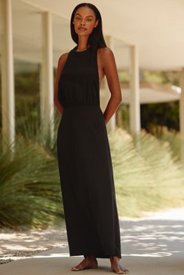 anthropologie black maxi dress By Anthropologie Tulle Dot Maxi Dress