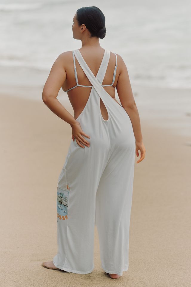 Celandine Drop-Waist Graphic Jumpsuit #6