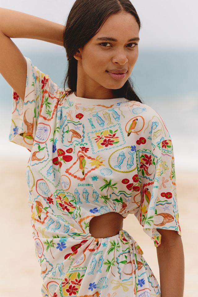 Celandine Cutout T-Shirt Mini Dress #1